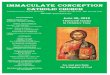 New IMMACULATE CONCEPTION - The Pilot 2019. 6. 27.¢  IMMACULATE CONCEPTION . CATHOLIC CHURCH . Phone: