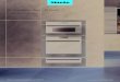 30” Convection Oven - M Touch · 30” Convection Oven - M Touch H 6780 BP, H 6880 BP 8mieleusa.com Specification Sheets TRS 01162018 Shown: H 6770 BM over H 6780 BP over ESW 6780