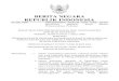 BERITA NEGARA REPUBLIK INDONESIA...3. Undang-Undang No.39 Tahun 1999 Tentang Hak Asasi Manusia (Lembaran Negara Republik Indonesia Tahun 1999 Nomor 165, Tambahan Lembaran Negara Republik