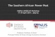 The Southern African Power Pool - ASEAN-AEMI€¦ · Average Electricity Tariff: 2015-16 6 . SAPP Installed Generation Capacity by Technology 7 . Committed Generation Projects Planned