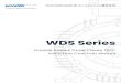 WDS Series · 2020. 8. 26. · B-level temperature rise, S1 duty; · Rated voltage 400V; · Rated frequency 50Hz; · Operation ambient temperature: -20oC~40oC; · Operation altitude