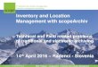 Inventory and Location Management with scopeArchiv · Records management consulting. scope solutions ag Clarastrasse 12 CH-4058 Basel +41 61 690 96 61 mfischer@scope.ch Martin Fischer
