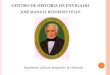 CENTRO DE HISTORIA DE ENVIGADO JOSÉ MANUEL …...desprendió de Envigado en el año de 1968. Durante la época de la emancipación y a partir de 1816, Envigado fue elevado a la categoría