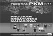 KATA PENGANTAR - UAD · 2018. 8. 18. · PKM-Penelitian (PKM-P), PKM-Kewirausahaan (PKM-K), PKM-Pengabdian kepada Masyarakat (PKM-M), PKM-Penerapan Teknologi (PKM-T) dan PKM-Penulisan