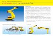 Large Size Intelligent Robot R-2000+CE)-06.pdf · Large Size Intelligent Robot Features The FANUC Robot R-2000iC is an intelligent robot based on FANUCʼs years of experience and