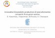 Innovative biocatalytic production of peat alternative ...uest.ntua.gr/tinos2015/proceedings/pdfs/Kazamias_et_al_pres.pdf · on Sustainable Solid Waste Management. ... and applications