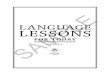 languagelessons SAMPLE for today LLT_Grade6... · 2020. 4. 8. · Selection for Study—Industry ... mechanics, grammar, and spelling in a gentle and natural way. An introduction