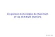 Exigences d’enveloppe de Maximum et de Minimum Matièrebertrandvieille.free.fr/?download=Diapo_5.pdf · l ’exigence du maximum de matière M l ’exigence du minimum de matière