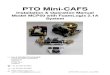 Terberg Fire and Rescue - PTO Mini-CAFS · 2018. 6. 4. · PTO Mini-CAFS Installation & Operation Manual Model MCP50 with FoamLogix 2.1A System HALE PRODUCTS EUROPE A Unit of IDEX