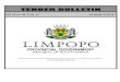 Limpopo Provincial Treasury - TENDER BULLETIN...Biccard Street, Polokwane 109 LEDET Tel: 015 293 8300 Fax: 015 293 8319 Website: Department of Economic Development, Environment & Tourism,