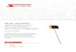 WLAN ANTENNA - eshop.sectron.eu€¦ · Flexi, 2.4GHz, U.FL088/75mm AW-AW-FPC70U75 SECTRON company oﬀers a wide portfolio of WLAN antennas with various versions diﬀering in shape,