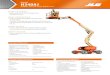 HYBRID ARTICULATING BOOM LIFTS ¢â‚¬¢ JLG Skyguard active system without beacon ¢â‚¬¢ 0.76 m x 1.22 m slide