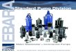 Standard Pump Division EBARA...EBARA Standard Pump Division Over 30 years of U.S.direct service; nearly 100 years of engineering & manufacturing expertise. Water,Wastewater & Commercial