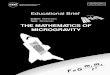 Mathematics of Microgravity pdfcdhall/courses/Space/Mathematics.of... · 2001. 4. 5. · of Earth's gravitational acceleration (aboard aircraft in parabolic flight) to better than