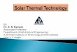 Department of Mechanical Engineering A.D.Patel Institute ... · one pilot demonstration unit (10 MWe SOLAR TWO) with two years of operating experience and by one pilot experimental