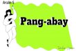 PptxGenJS Presentation ... Pang-abay na Pamanahon Ang pang-abay na pamanahon ay nagsasaad kung kailan