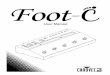 Foot-C User Manual Rev2Foot-C User Manual Rev. 2 Page 7 of 88 Programmerings-modus .....79 Naar de programmerings -modus