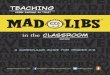 Mad Libs – The World's Greatest Word Game · Mad Libs@ App So many of Dear NOUN Welcome to the world of Mad Libs@ in the classroom. ... noun to write on an index card. Collect and