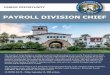 County of Santa Barbara - PAYROLL DIVISION CHIEF...centralized payroll functions. The chief accomplishes the County’s payroll processing objectives through planning, coordinating,
