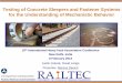 Testing of Concrete Sleepers and Fastener Systems for the ... · • Collect data to validate the UIUC concrete sleeper and fastening system FE model Goals of Field Instrumentation