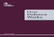 How Defence Works (September 2020) - GOV UK · 2020. 9. 22. · 1 Foreword Defence makes a fundamental contribution to the government’s overall ability to safeguard national security