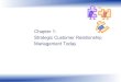 Chapter 1: Strategic Customer Relationship Management Today · Evolution and growth of CRM . V. Kumar and W. Reinartz – Customer Relationship Management 3 The customer concept is