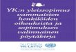 YK:n yleissopimus vammaisten henkilöiden oikeuksista ja …€¦ · kaikkinaisen naisten syrjinnän poistamisesta, kidutuksen ja muun julman, epäinhimillisen tai halventavan kohtelun