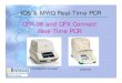 iQ5 & MYiQ Real-Time PCR CFX-96 and CFX Connect Real-Time CFX-96 and CFX Connect Real-Time PCR CFX96/CFX