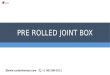 Pre roll joint boxes High Resolution Stock Photography in London, UK