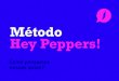 Método Hey Peppers! · Venha provar meu ‘brunch’ saiba que ... Após atividades de role-play, apresentações de speeches, entregas de writings, debates, o professor deve dar