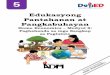 Edukasyong Pantahanan at Pangkabuhayan · PDF file Edukasyong Pantahanan at Pangkabuhayan – Ikalimang Baitang Alternative Delivery Mode Home Economics– Modyul 8: Paghahanda sa