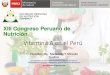 XIII Congreso Peruano de Nutrición · Ingesta Vitamina A ( cuanti y cualitativo) en niños