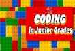 ESMANIA...ESMANIA.COM In the 2020 Ontario Math Curriculum, starting in Grade 1, there will be coding skills to improve problem solving and develop fluency with technology. “Coding,