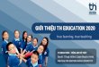 GIỚI THIỆU TH EDUCATION 2020th.education/GioithieuTH.pdf · Luyện thi Đại học Chương trình IELTS Khóa học một mặt bổ sung những dạng kiến thức ngữ