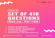 P^ UZ)D>U U Z D öóò · U Z D öóò P^ UZ)D>U Part-4 Daily Questions Topic-wise Questions Important Questions Current Affairs Solutions 410 Questions Set no. 70-109