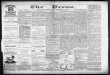 The Press. (Stafford Springs, Conn.) 1888-09-06 [p ]....articles that will help you to make your house work easy, and your kitchen and din ing room attractive, consisting of articles
