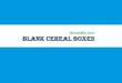 Blank Cereal Boxes | Ultimate Revelation Of Custom Cereal Boxes