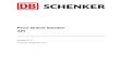 Price Online Sweden · Document: API Price Online Sweden - Specification of the messages IFTMIN / IFTMCS Request on Price Online Version: 4.1.4 Schenker AB, IT Division 