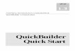 QuickBuilder 1.3 Quick Start - Control Technology Corp....CHAPTER 1 - OVERVIEW QuickBuilder Quickstart Guide 951-530030-003 2 Overview Introduction This document is a step-by-step