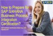 How to Prepare for SAP S/4HANA BPI (C_TS410_2020) Certification?
