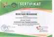 Universitas Muhammadiyah Gresikbpm.umg.ac.id/aset/images/download/SERTIFIKAT SEMINAR...ppLF)l V Dekan SERTIFIKAT Nomer / WR / PAN / Vill / 2017 Diberikan Kepada RIDen NajlD Munammad