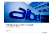 Intrapreneurship in Aibel€¦ · 04/06/2012  · Aibel AS Aibel AS is a leading service company that works within the oil, gas and renewable energy sectors. We provide our clients