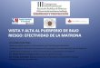 VISITA Y ALTA AL PUERPERIO DE BAJO RIESGO ......Proyectos subvencionados por el Ministerio de Sanidad y PolíVca Social, a través del InsVtuto de Gestón Sanitaria (INGESA) durante