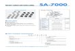 ROTARY CODED SWITCHES (SMD) · 2020. 9. 11. · SA-7000 ROTARY CODED SWITCHES (SMD) STANDARD SPECIFICATIONS ENVIRONMENTAL CHARACTERISTICS 〈Reflow profile for soldering heat evaluation〉