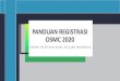 PANDUAN REGISTRASI OSMC 2020osmc.forpelindo.com/2020/PANDUAN REGISTRASI OSMC 2020...Jika sudah selesai mencetak Bukti Registrasi Klik Akhiri SESI . 4. Maka Registrasi OSMC 2020 telah