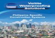 Philippine Specific - Voltite WS Waterproofing Systems Sodium Bentonite … · 2020. 6. 21. · Specific Gravity Particle Sizing Specific Gravity ACC TP-2006 ASTM D 5890 ASTM D 5891