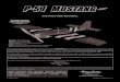 INSTRUCTION · PDF file most performance out of your EP P-51 Mustang ARF and assemble it as shown in this instruction manual. With a standard, four-channel radio the EP P-51 Mustang