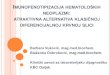 Imunofenotipizacija hematoloških neoplazmi: atraktivna … · 2019. 12. 12. · Diff dg KLL / MBL - osjetljivost FCI – aberantni izražaj + monoklonalnost B-limfocita u PK– razlikovanje
