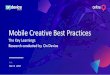 Mobile Creative Best Practices - IAB UK · 2018. 2. 6. · info@ondeviceresearch.com +44(0)20 7278 6627. Title: Mobile Creative Best practice The Key Learnings Author: Mojca Janezic