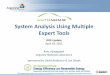 System Analysis Using Multiple Expert Tools - Presentations/Software...System Analysis Using Multiple Expert Tools DOE Update April 18, 2011 Ram Vijayagopal Argonne National Laboratory